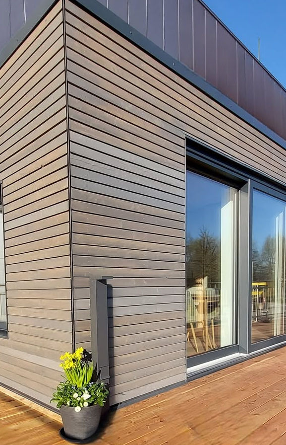 Ausstellung Modulhaus (Tiny Haus) bei WEKO Rosenheim.Schauen Sie vorbei und überzeugen auc