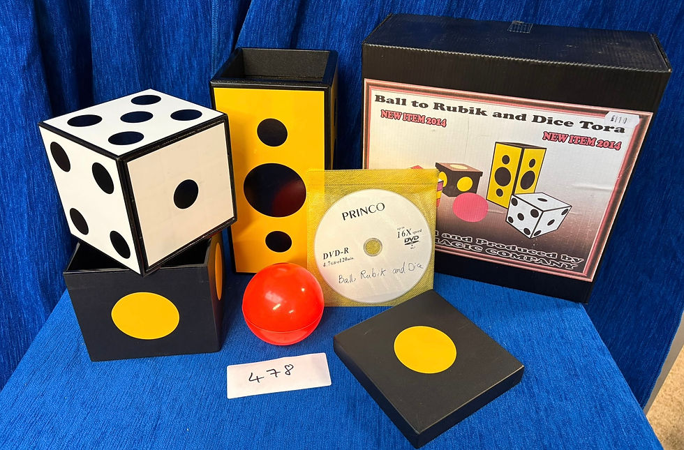 Thumbnail: Ball to Rubik and Dice by Tora Magic