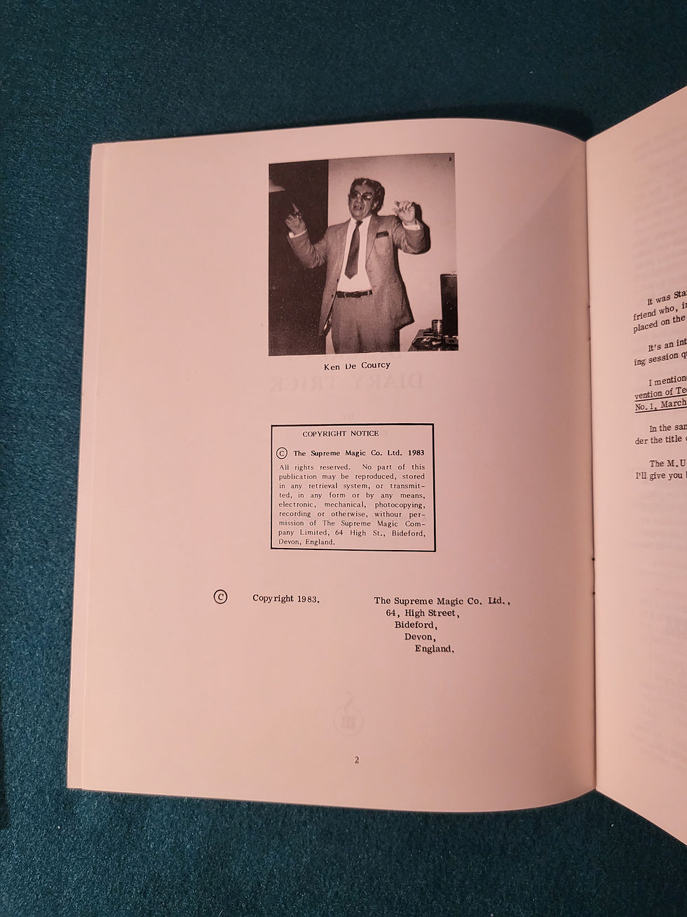 Thumbnail: Danson's Diary Trick - Ken de Courcy
