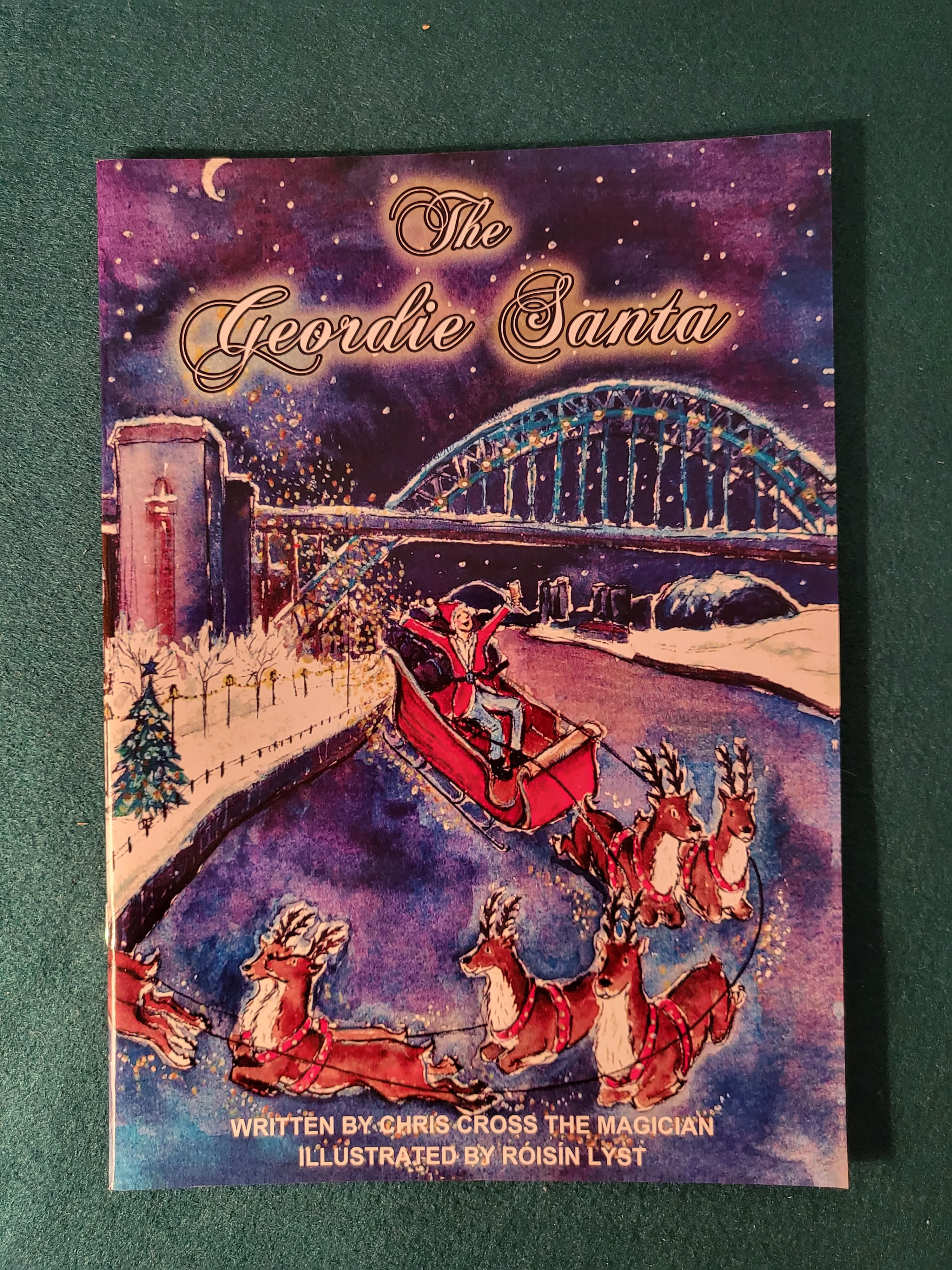 The Geordie Santa - by Chris Cross