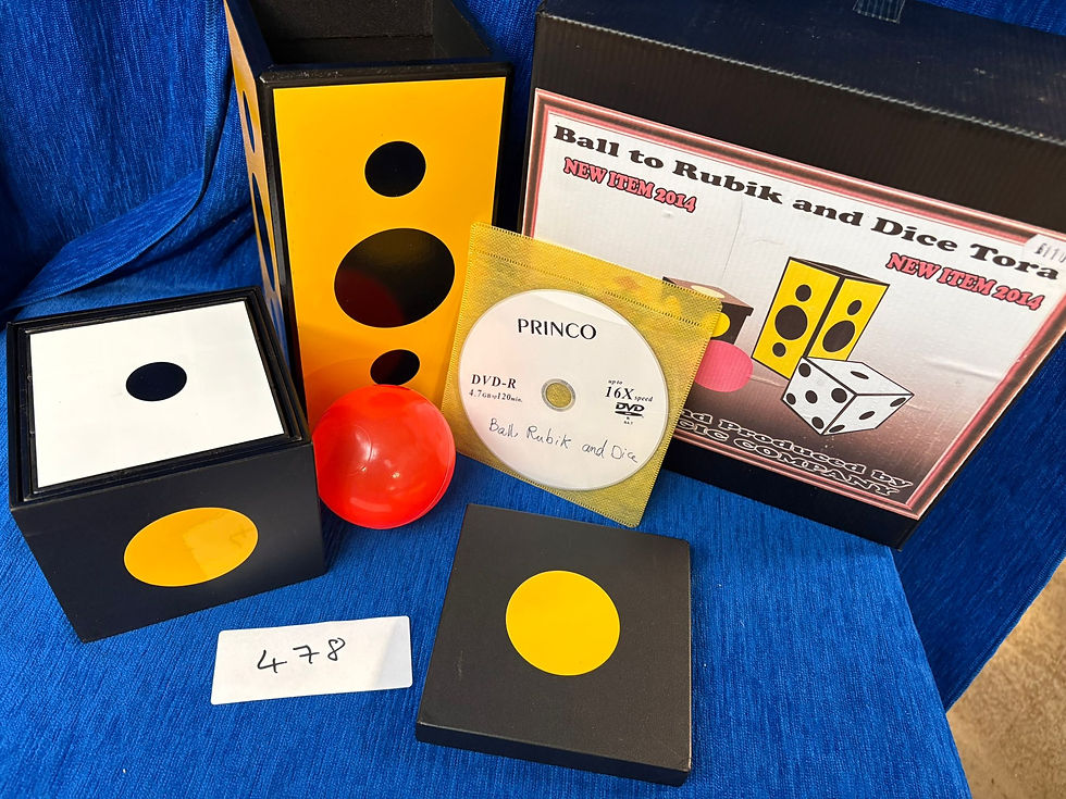 Thumbnail: Ball to Rubik and Dice by Tora Magic