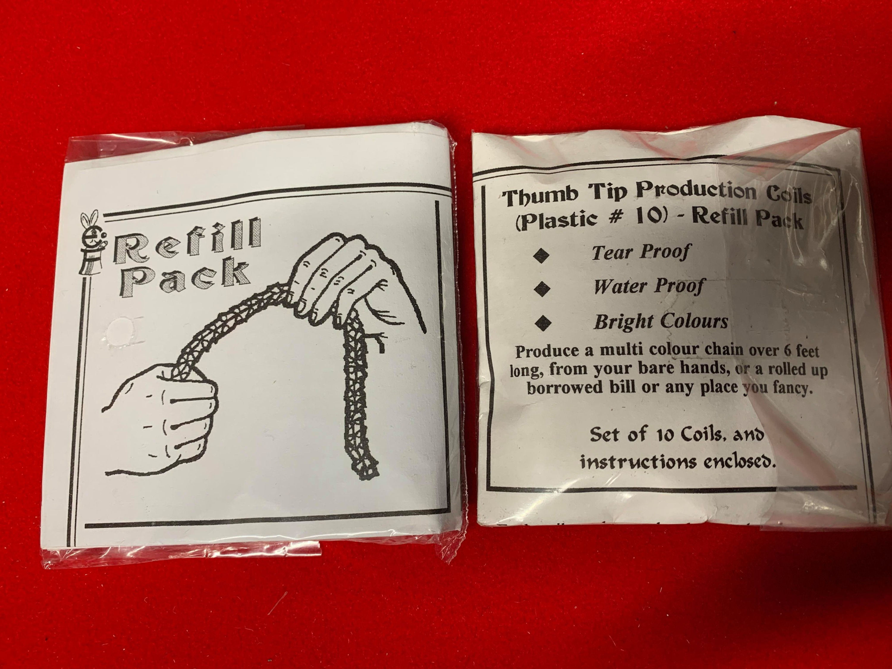 Thumbtip Production Coils