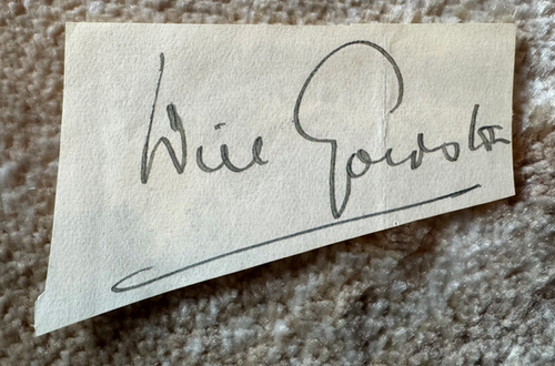 Will Goldston Autograph Signed | The Enchanted Rabbit