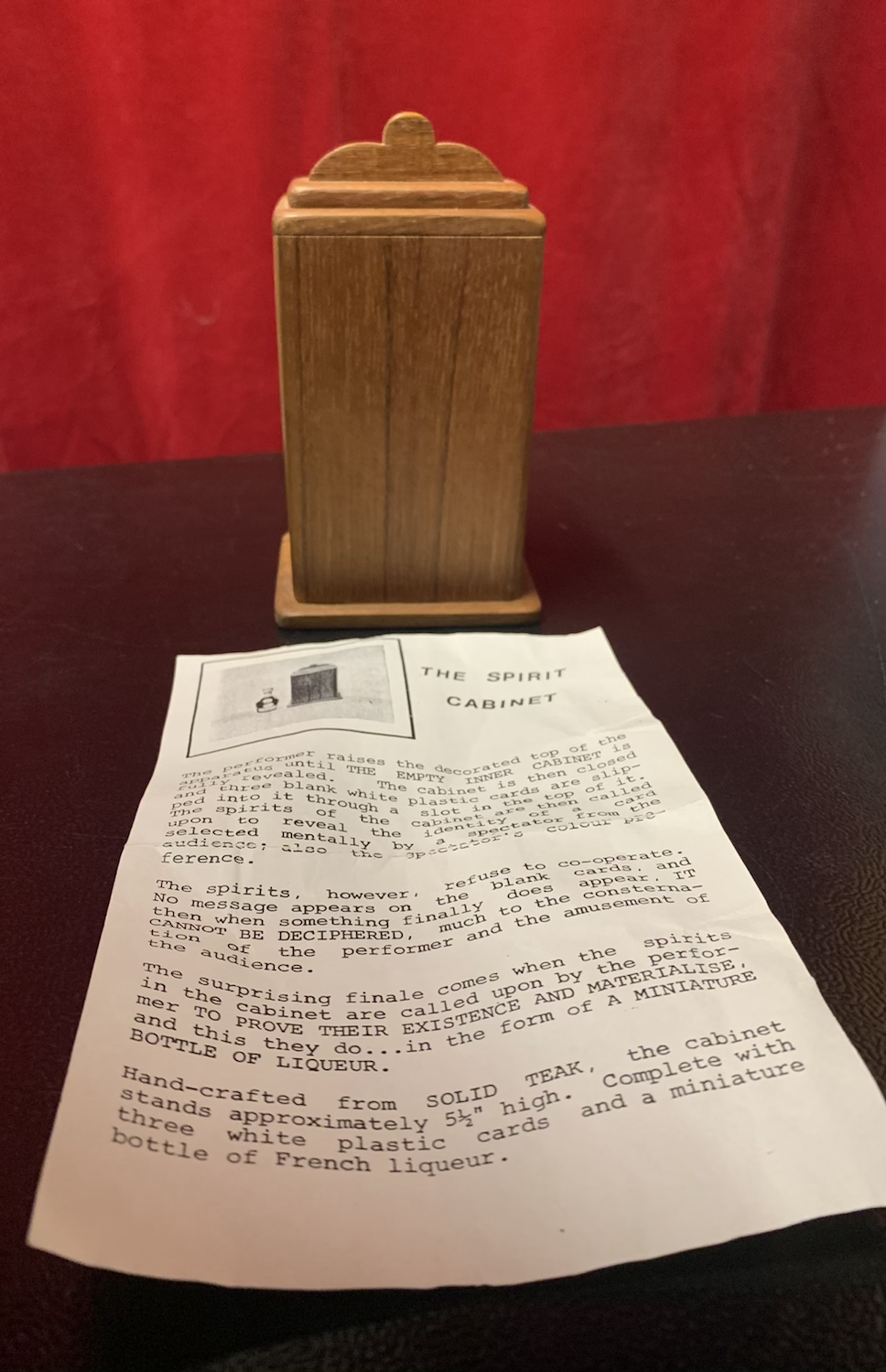 Thumbnail: Spirit Cabinet by Alan Warner