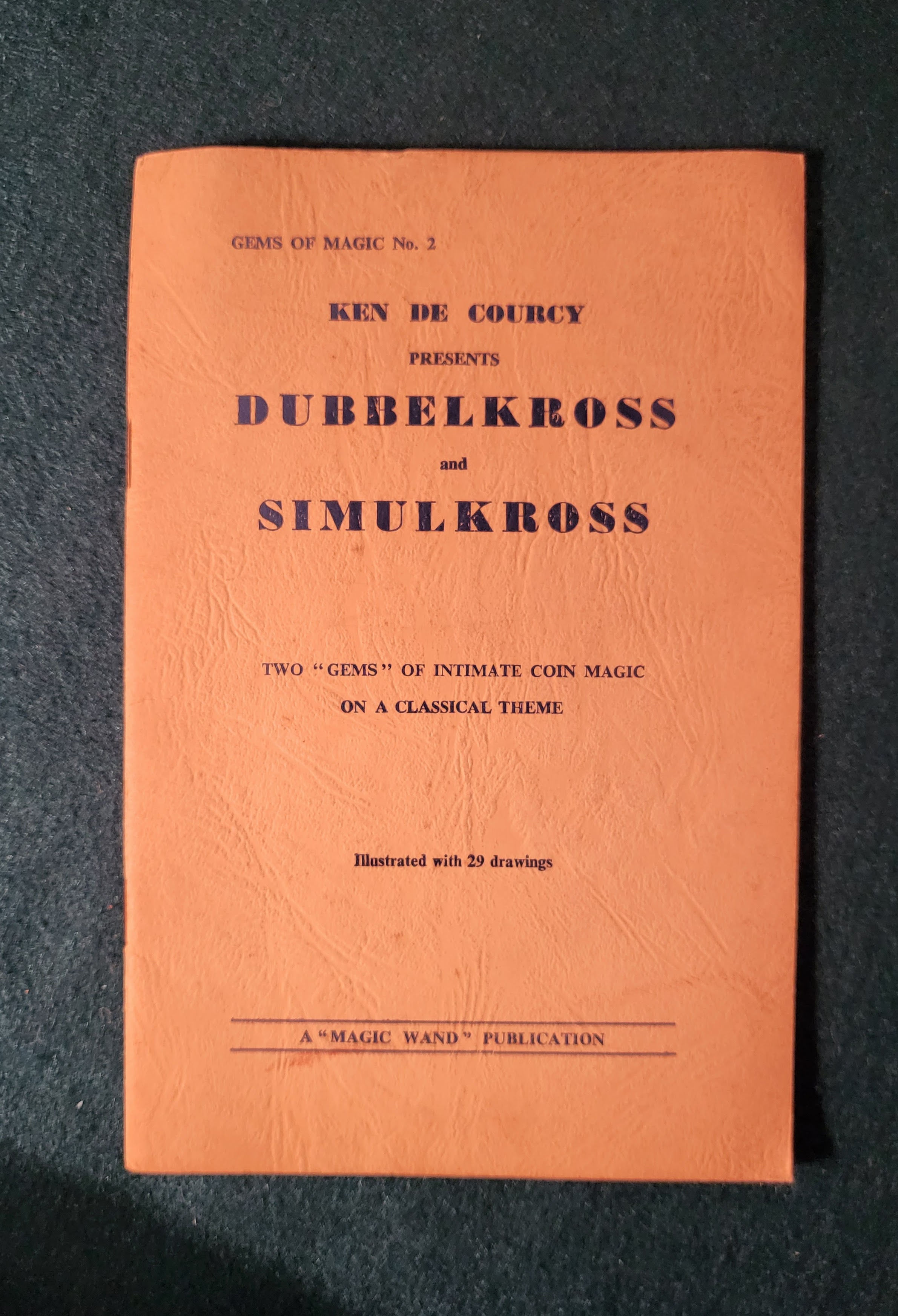 Dubbelkross and Simulkross - Ken de Courcy