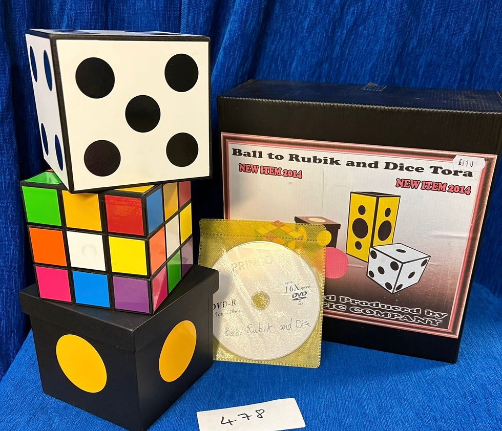 Thumbnail: Ball to Rubik and Dice by Tora Magic