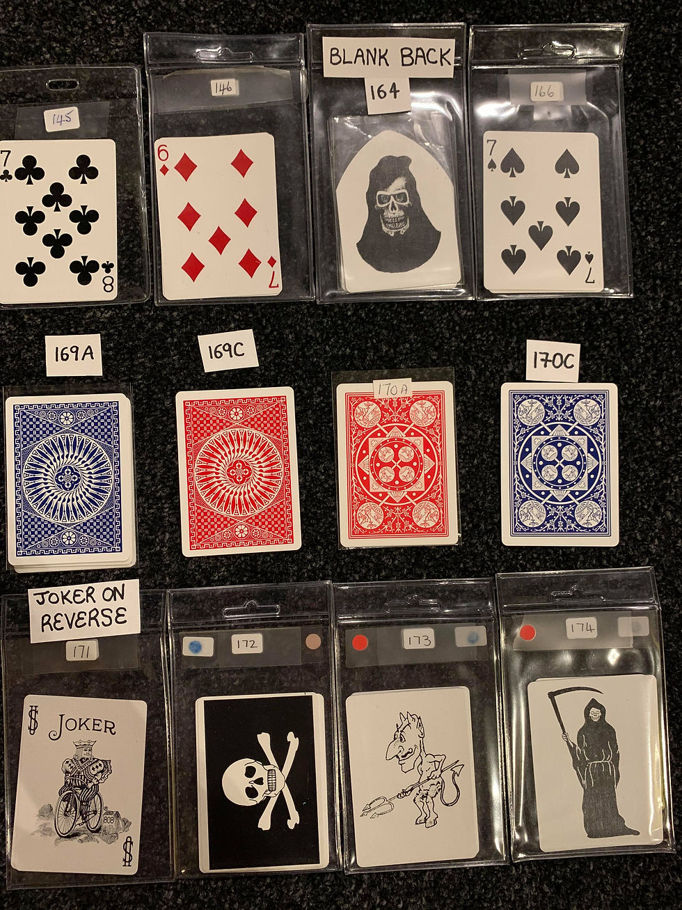 Thumbnail: Specially Printed Gaff & Gag Cards (Single Colour Prints)