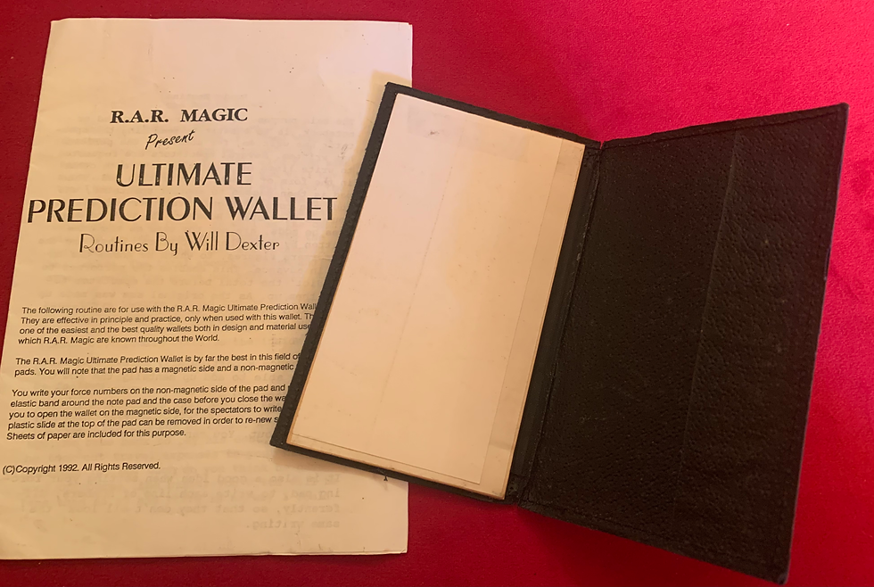 Thumbnail: Ultimate Prediction Wallet by Roy Roth R.A.R Magic