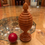 Thumbnail: Ball Vase - wooden 