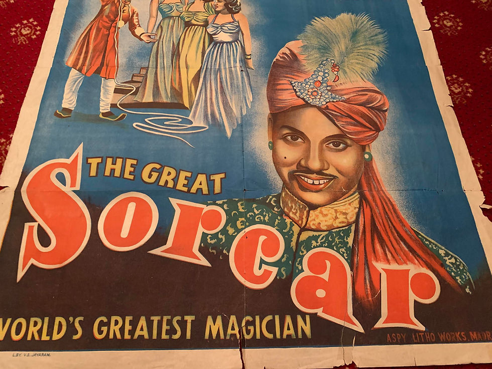 Thumbnail: The Great Sorcar - Indian Rope Trick Poster