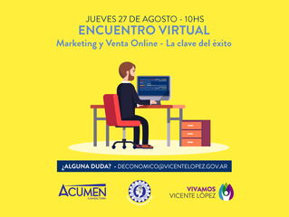27/08 | Marketing y Venta Online - La Clave del Éxito - #GRATIS