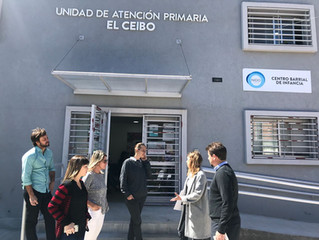 Recorrido de nuevas obras en #ElCeibo
