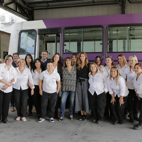 Transporte Bicentenario, un orgullo de Vicente López