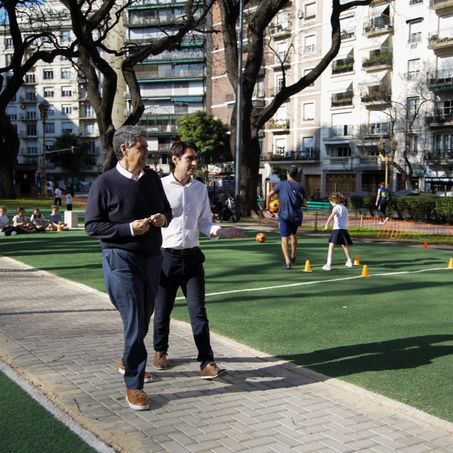 La Ciudad continúa mejorando los espacios públicos