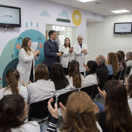 Nueva guardia pediátrica del Hospital Houssay