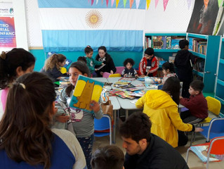 ¡Espacio de lectura en "CBI El Ceibo"!
