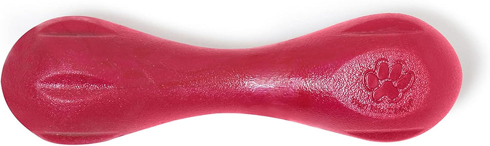 Thumbnail: WEST PAW Zogoflex Hurley Dog Bone Chew Toy – Floatable Pet Toys for Aggressiv
