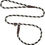 Thumbnail: Mendota Pet Slip Leash - Dog Lead and Collar Combo - Made in The USA - Black Ic