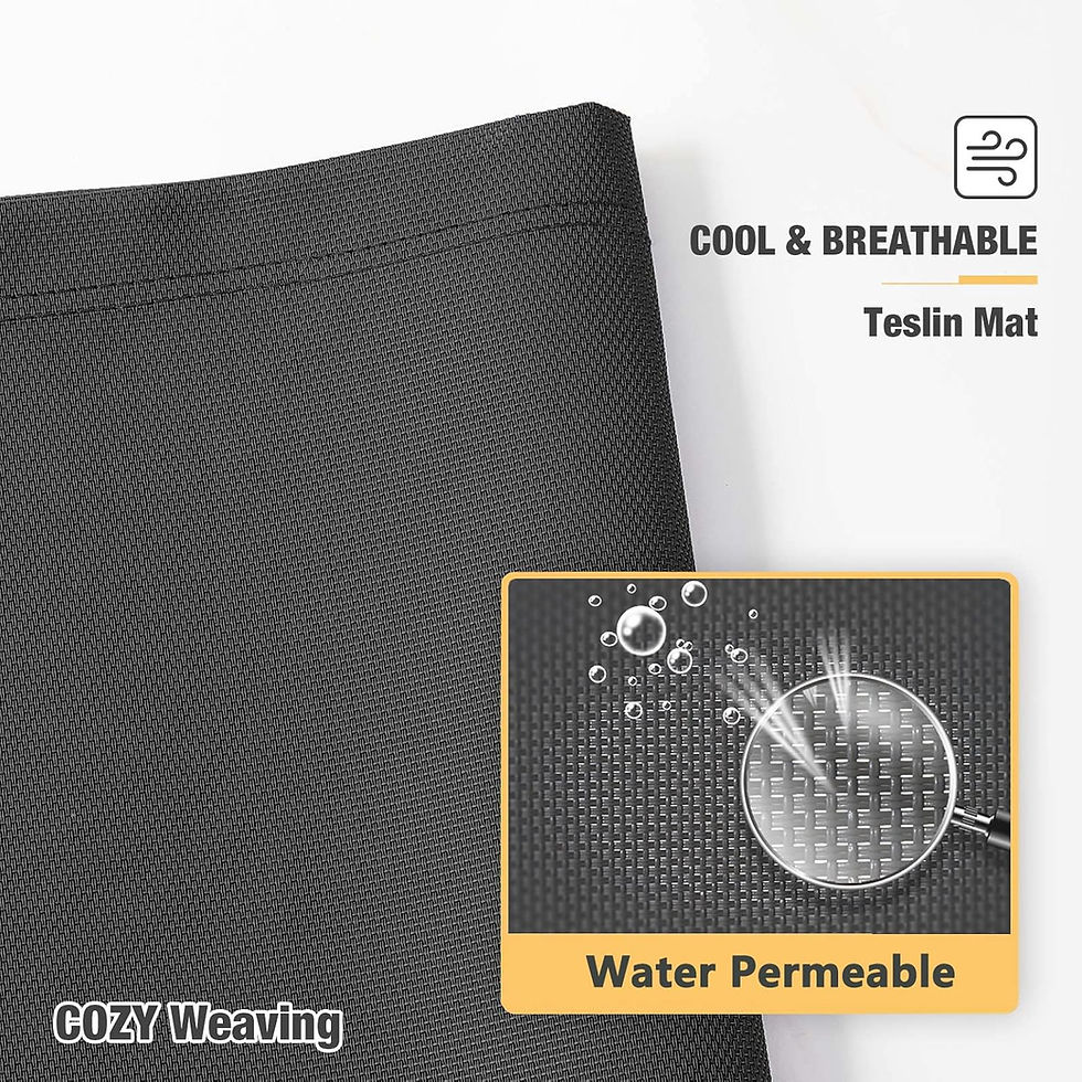 Thumbnail: Veehoo Chew Proof Elevated Dog Bed - Cooling Raised Pet Cot - Silver Aluminum F