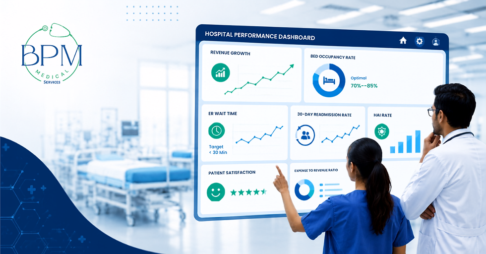 Top 10 Data-Driven KPIs Every Hospital Administrator Should Track