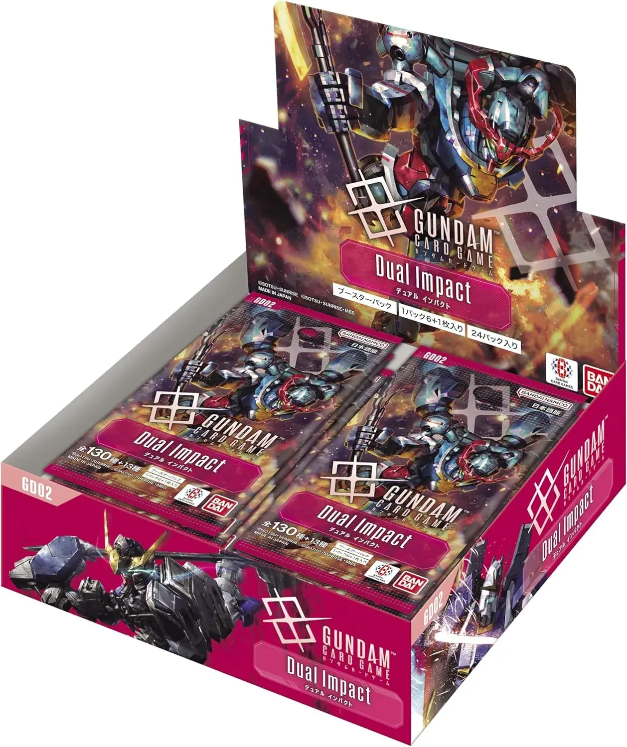 Gundam Card Game - Dual Impact GD02 Booster Box - JP