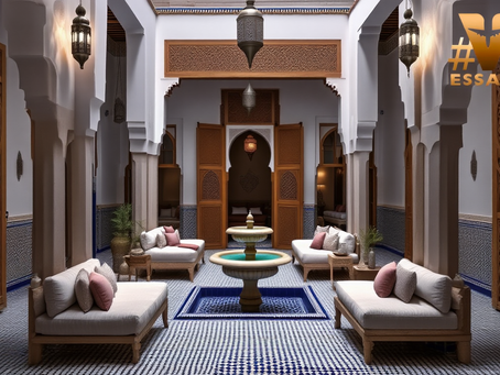 Riad de luxe dans la médina d'Essaouira pour un séjour tranquille