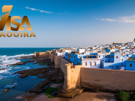 Vue panoramique de la médina d'Essaouira