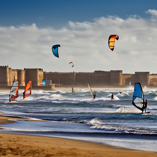 Sports Nautiques: Kitesurf et windsurf - Les alizés d'Essaouira