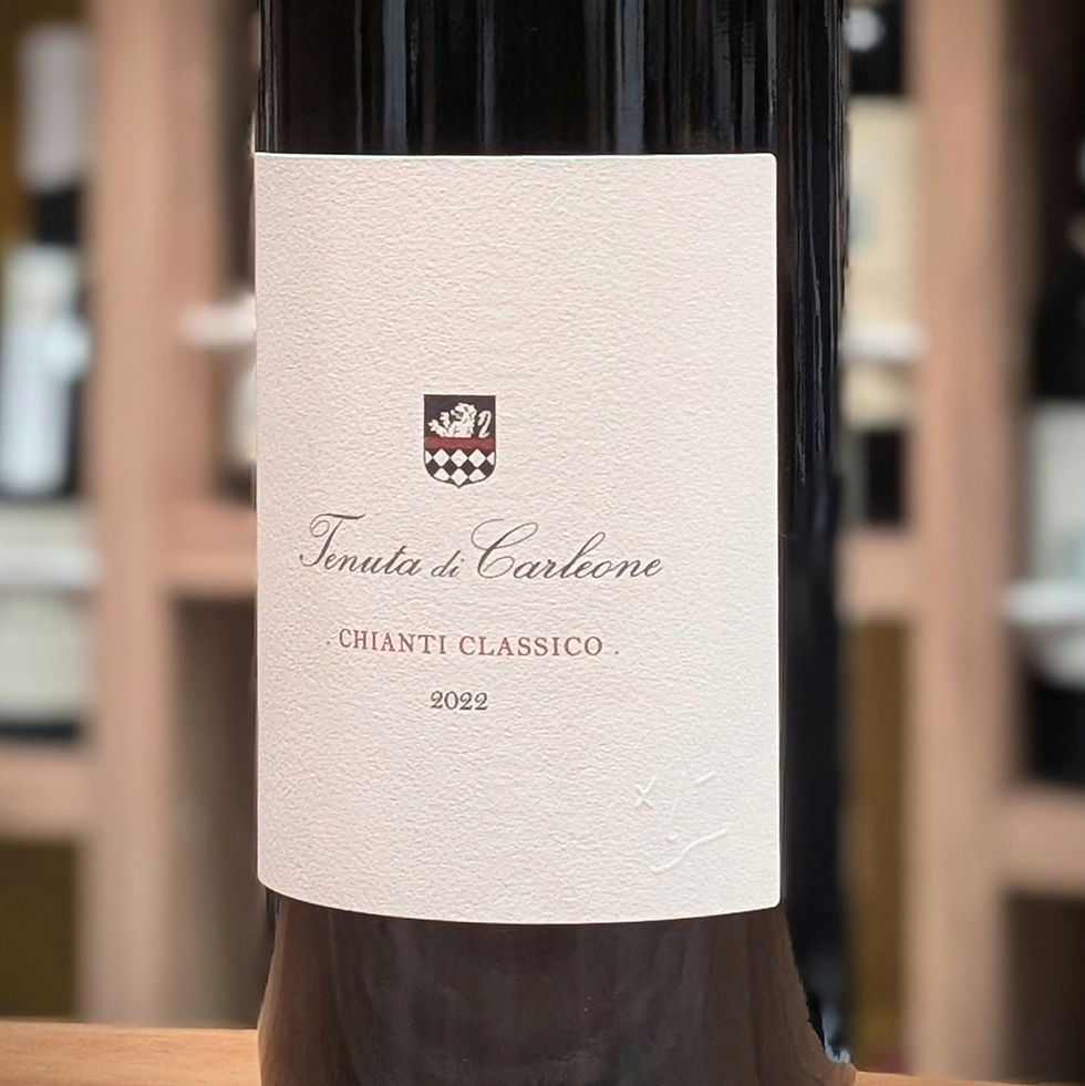 テヌータ ディ カルレオーネが造るサンジョヴェーゼ100%のキアンティ クラッシコ DOCG 2022年 マグナムボトルの画像。濃縮度と艶めかしさが特徴。