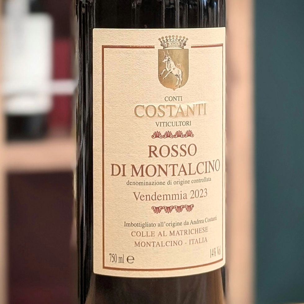 イタリア・トスカーナ州 コンティ コスタンティ ロッソ ディ モンタルチーノ DOC 2023年 赤ワイン 750ml の商品画像