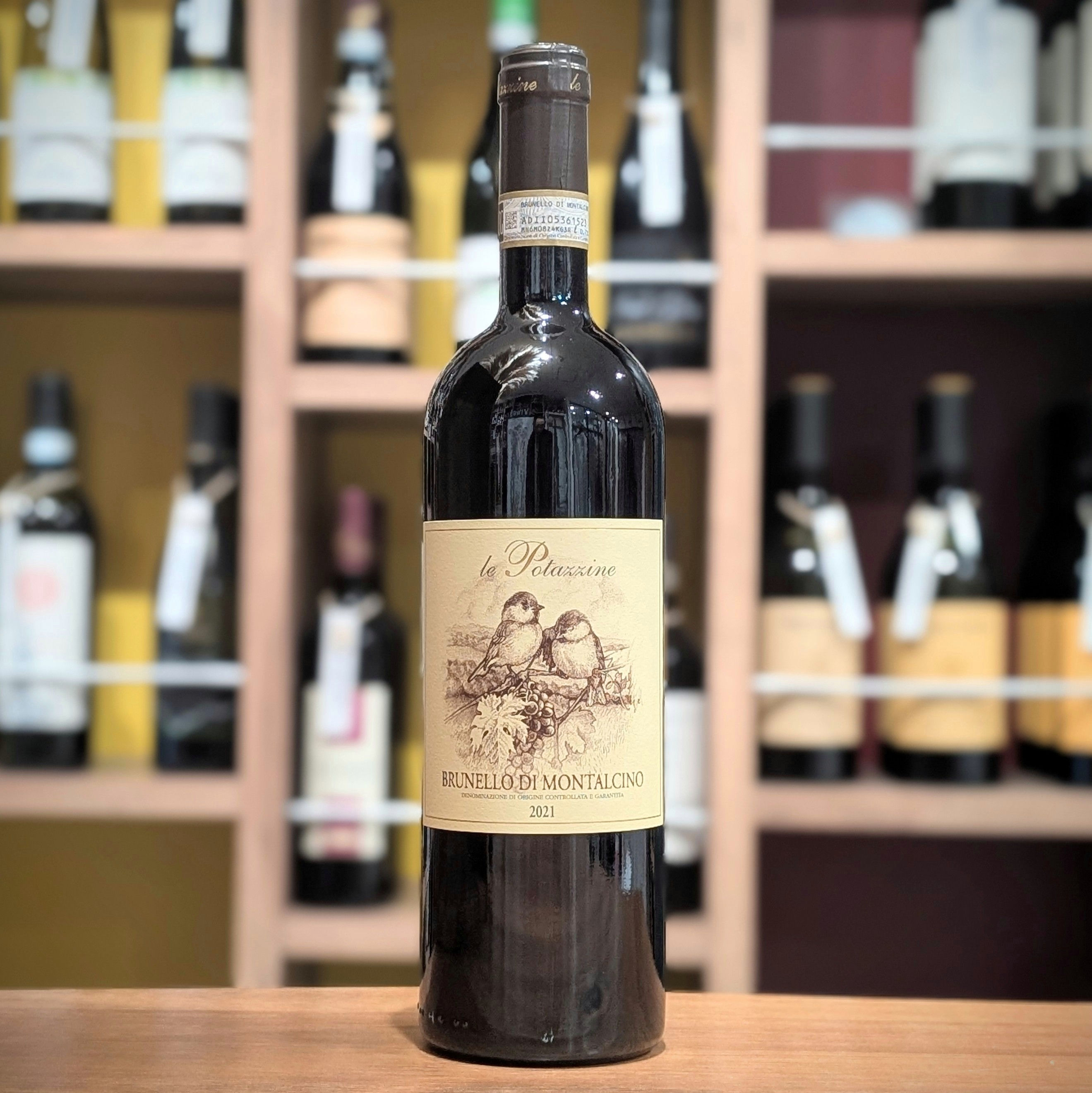 イタリア トスカーナ レ ポタッツィーネ ブルネッロ ディ モンタルチーノ DOCG 2021年 750ml。Vinous98点、特注スラヴォニアン大樽40ヶ月熟成の最高峰エレガント赤ワイン画像