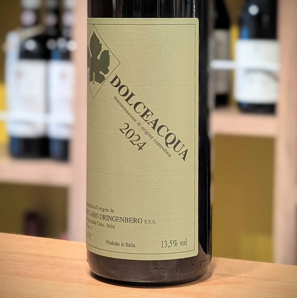 サムネイル： イタリア・リグーリア州 マッカリオ ドリンゲンベルグ ドルチェアックア DOC 2024年 赤ワイン 750ml の商品画像