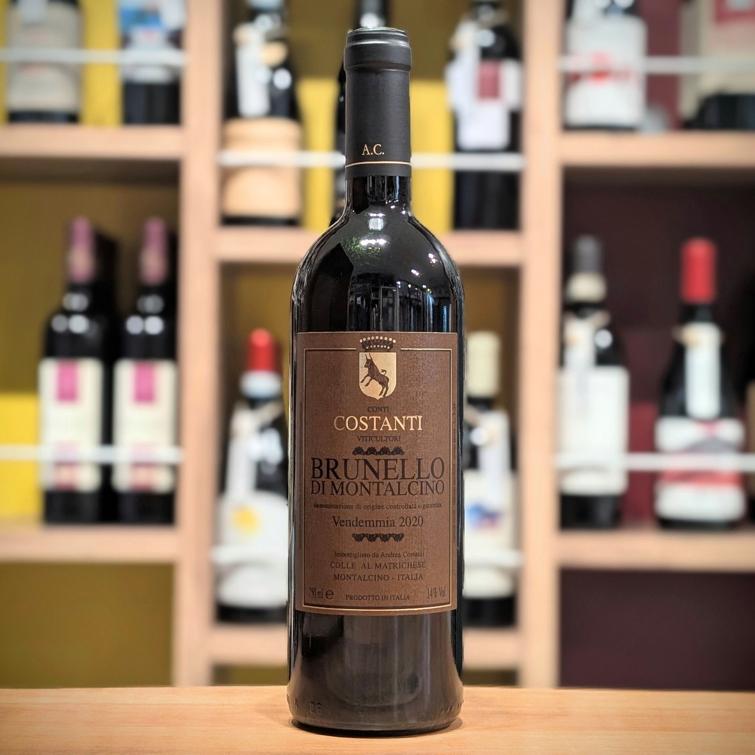 イタリア・トスカーナ州 コンティ コスタンティ ブルネッロ ディ モンタルチーノ DOCG 2020年 赤ワイン 750ml の商品画像