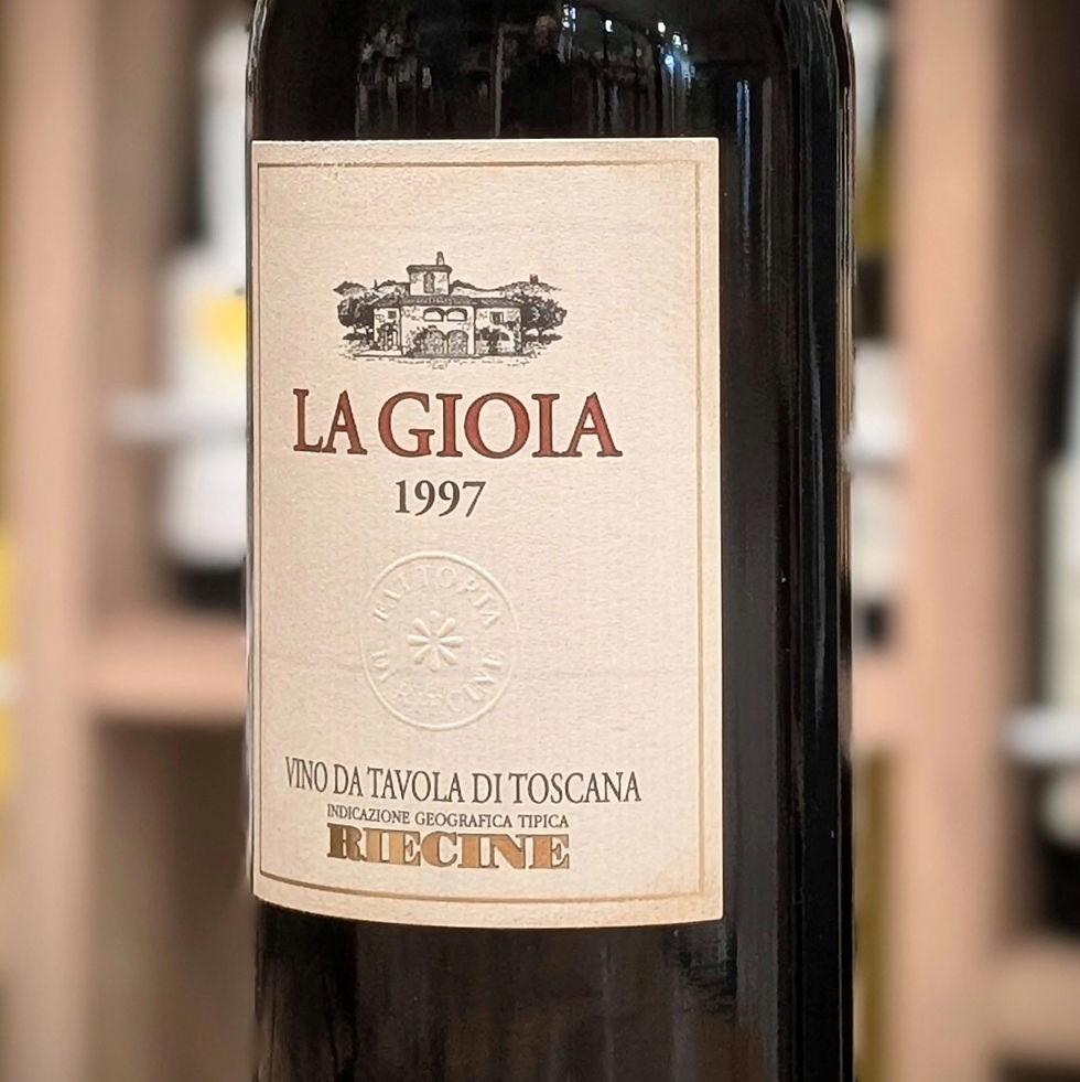 サムネイル： イタリア トスカーナ リエチネ ラ ジョイア 1997年 750ml。ガイオーレ高標高畑の完熟サンジョヴェーゼ100%オーク樽24ヶ月熟成、歴史的超当たり年の稀少熟成スーパートスカーナ赤ワイン画像