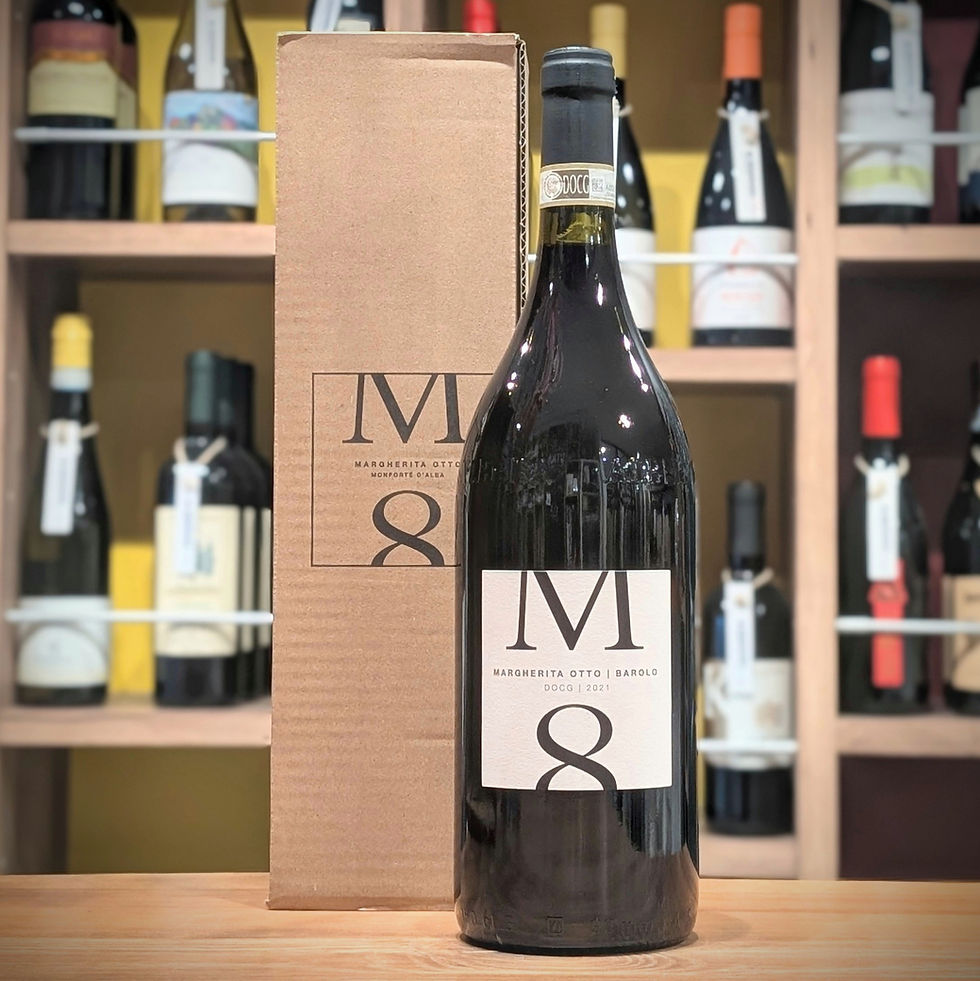 Barolo DOCG 1,500ml / Margherita Otto（バローロ DOCG 1,500ml / マルゲリータ オット）。イタリア・ピエモンテ州産のネッビオーロを使用した2021年の赤ワイン。マグナムボトル（1,500ml）の画像。