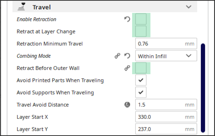 3D Printing Cura Settings - TPU