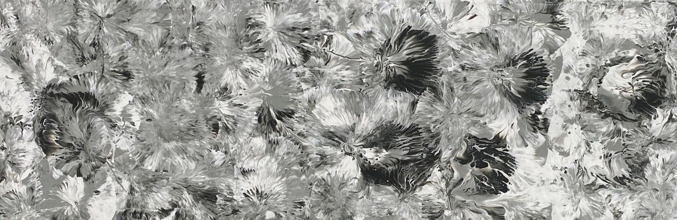 Nuances de gris fleuries