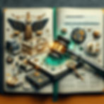 A conceptual graphic visualising the idea_ 'These reports have various parts, each like a piece of a puzzle that fits perfectly to paint the complete