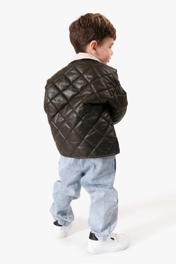 Küçük resim: Erkek Çocuk Kapitone Ceketli 3’lü Takım