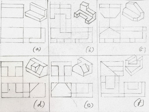 (Sem 1) Design communication [class works]• Drafting • Introduction to views