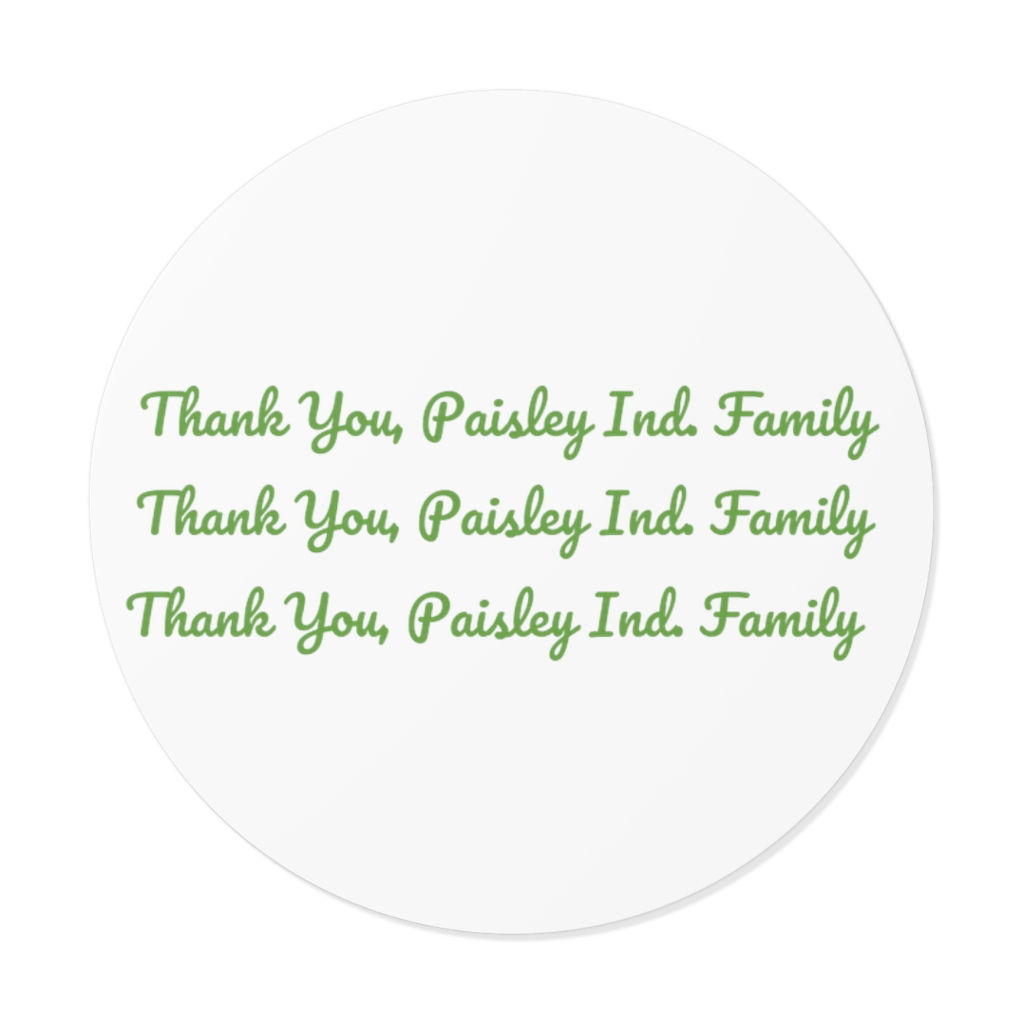 Round Vinyl Stickers