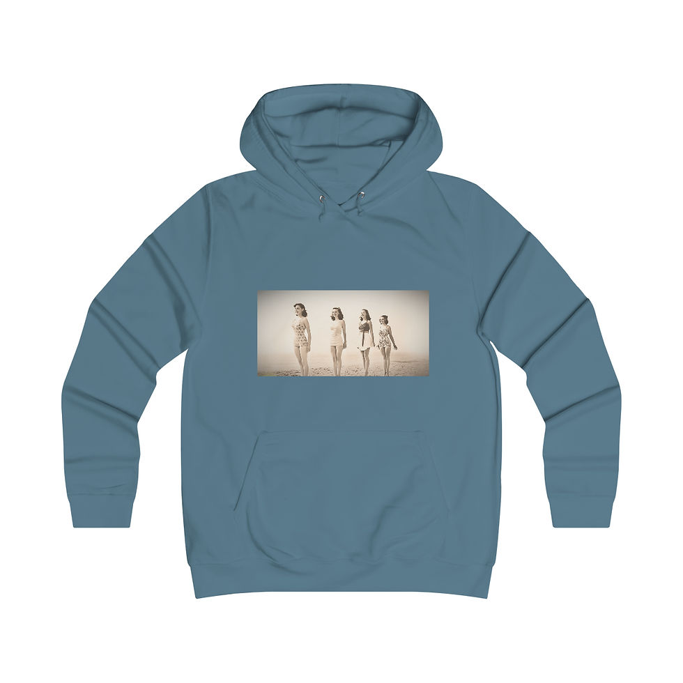 Paisley Girlie College Hoodie