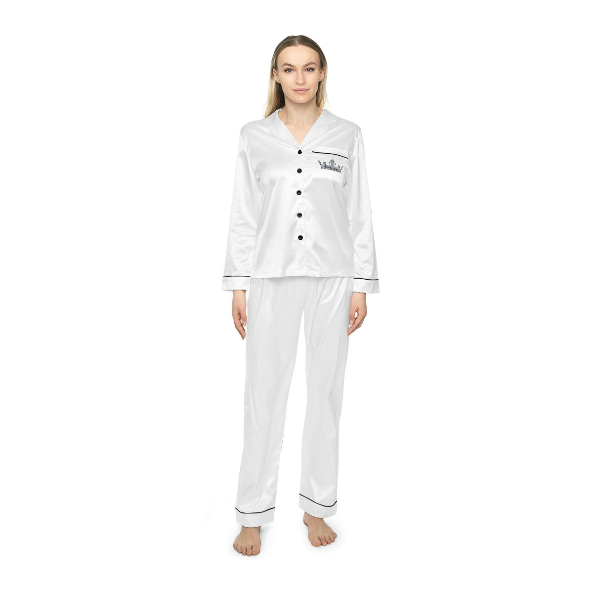 Paisley Queen Women's Satin Pajamas