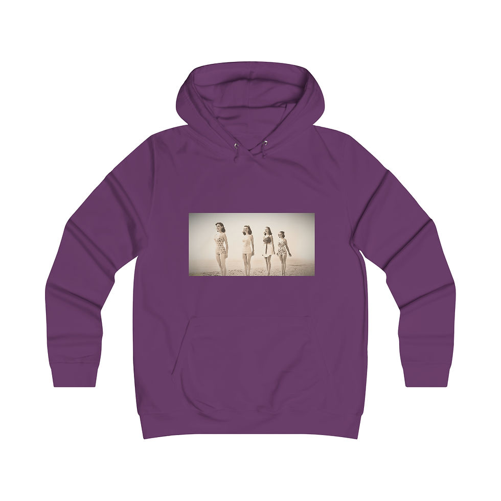 Thumbnail: Paisley Girlie College Hoodie