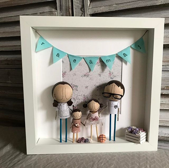 Miniatura: Novios Cuadrito 24*24