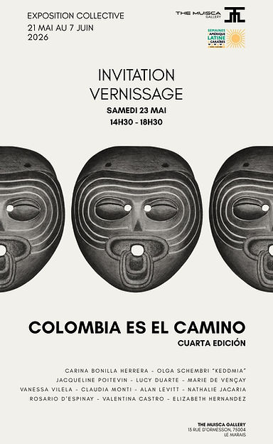 Vernissage Exposition Collective - COLOMBIA ES EL CAMINO IV