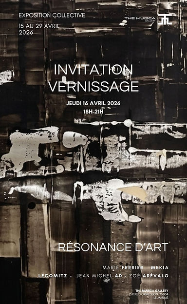 Vernissage Exposition Collective - RESONANCE D'ART