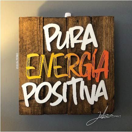 Pura energía positiva
