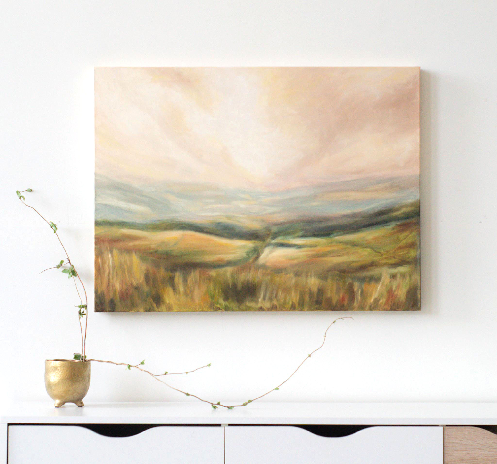Fields of gold - artprint museumkwaliteit
