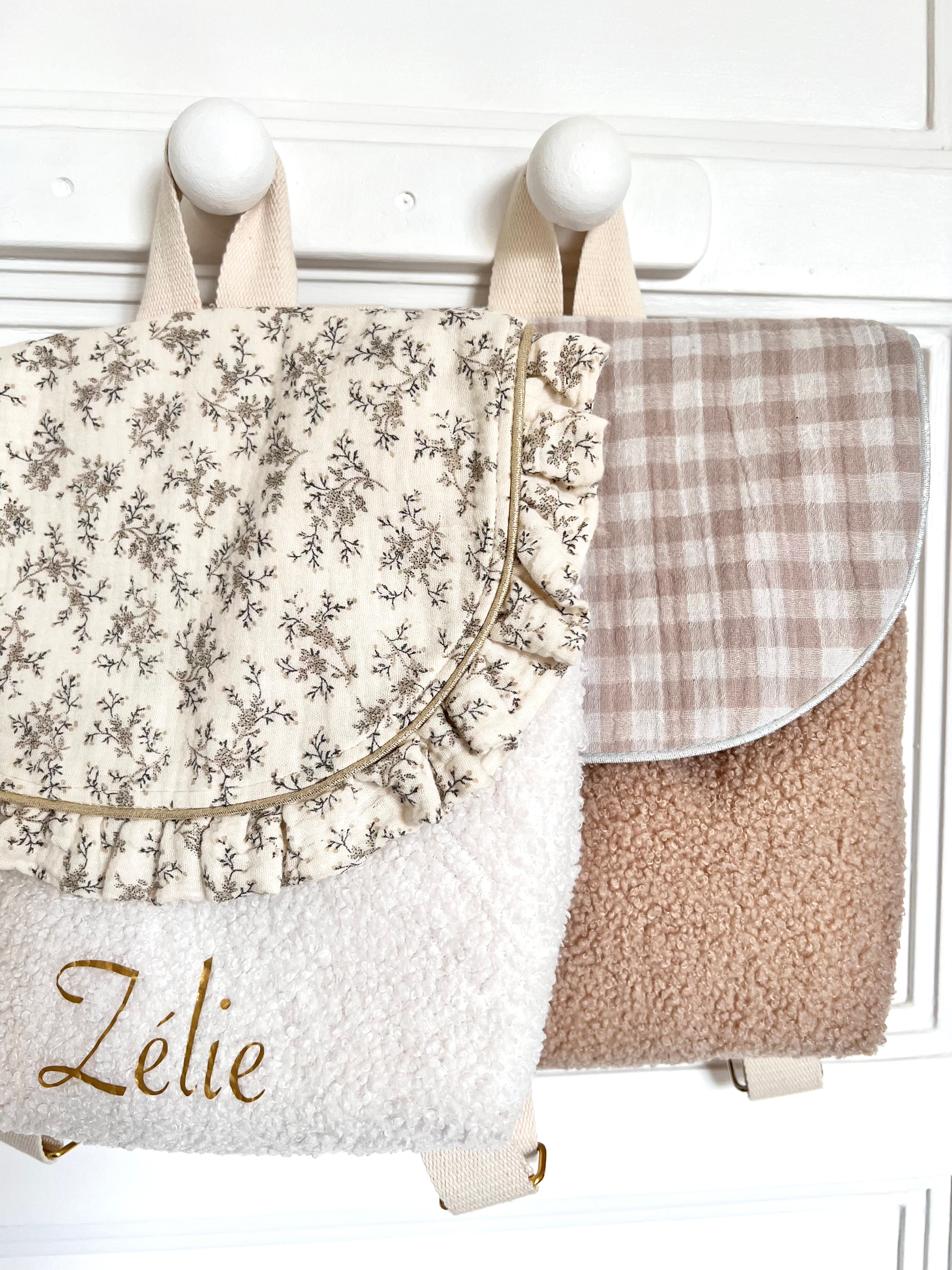 sac à dos crèche maternelle personnalisé